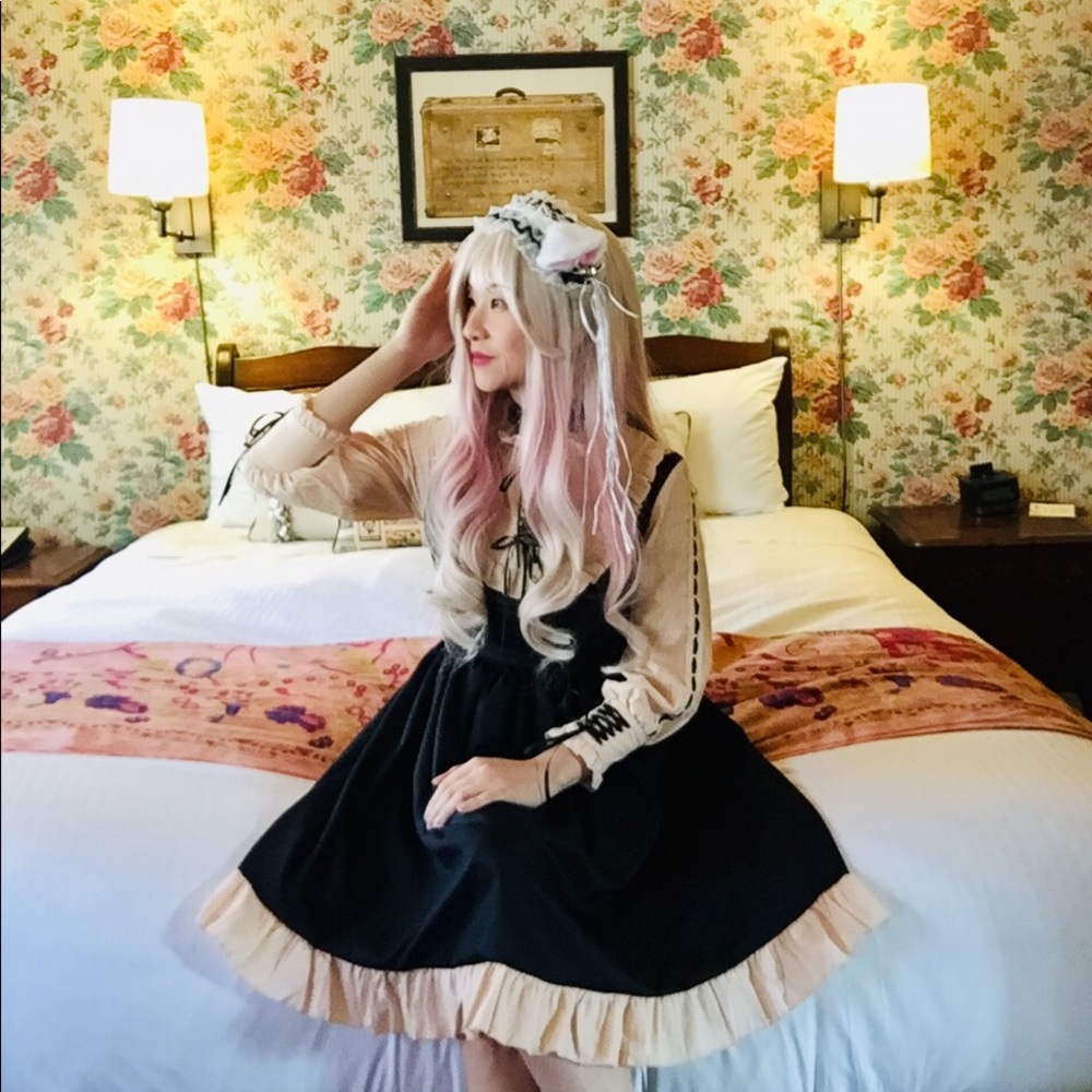 NEW Sweet Harajuku Lolita Dress - Picture 5 of 16